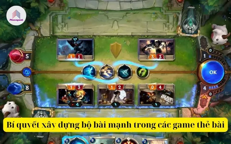 Bí quyết xây dựng bộ bài mạnh trong các game thẻ bài