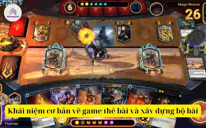 Khái niệm cơ bản về game thẻ bài và xây dựng bộ bài