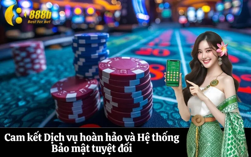 Cam kết Dịch vụ hoàn hảo và Hệ thống Bảo mật tuyệt đối