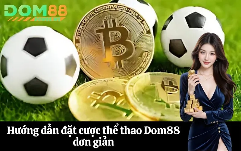 Hướng dẫn đặt cược thể thao Dom88 đơn giản