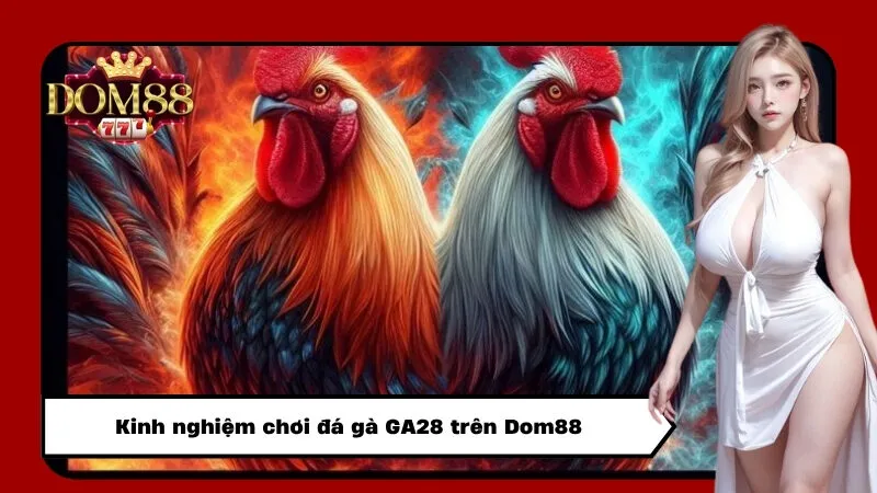 Kinh nghiệm chơi đá gà GA28 trên Dom88