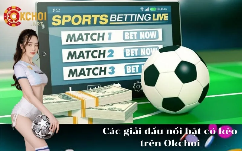 Các giải đấu nổi bật có kèo trên Okchoi