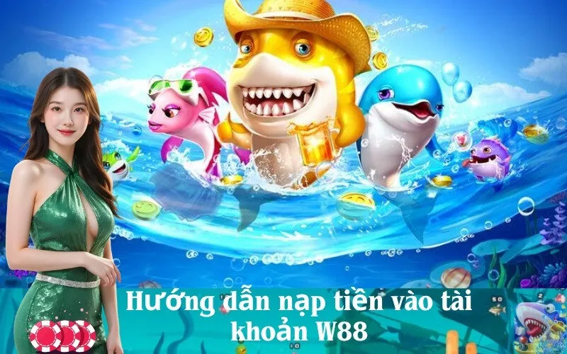 Hướng dẫn nạp tiền vào tài khoản W88