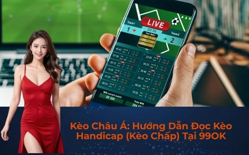 Kèo Châu Á: Hướng Dẫn Đọc Kèo Handicap (Kèo Chấp) Tại 99OK