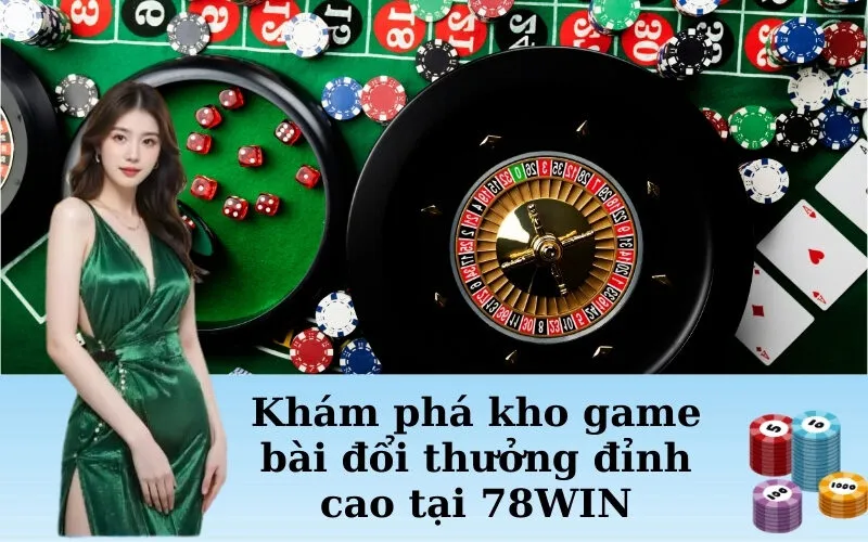 Khám phá kho game bài đổi thưởng đỉnh cao tại 78WIN