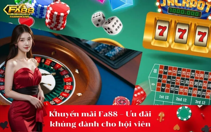 Khuyến mãi Fa88 – Ưu đãi khủng dành cho hội viên