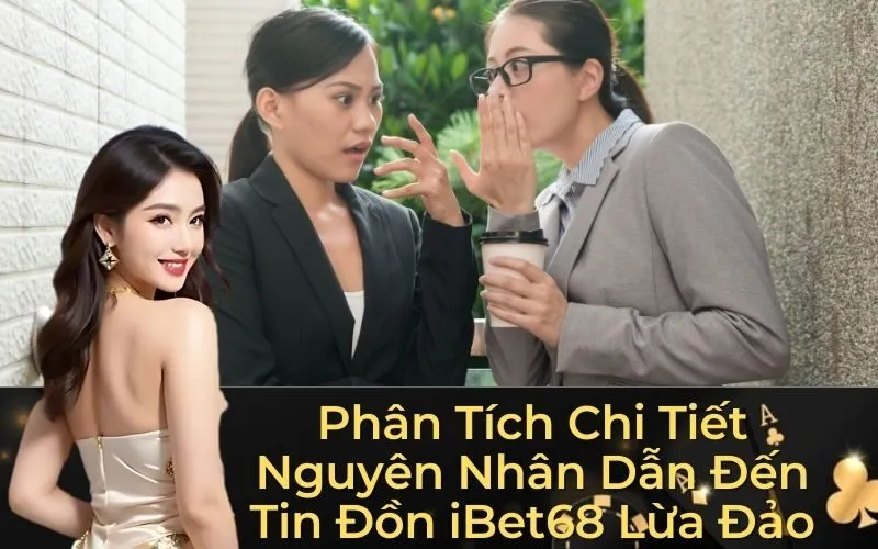 Phân Tích Chi Tiết Nguyên Nhân Dẫn Đến Tin Đồn iBet68 Lừa Đảo