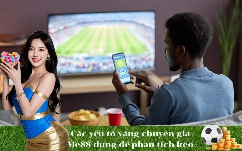 Các yếu tố vàng chuyên gia Me88 dùng để phân tích kèo
