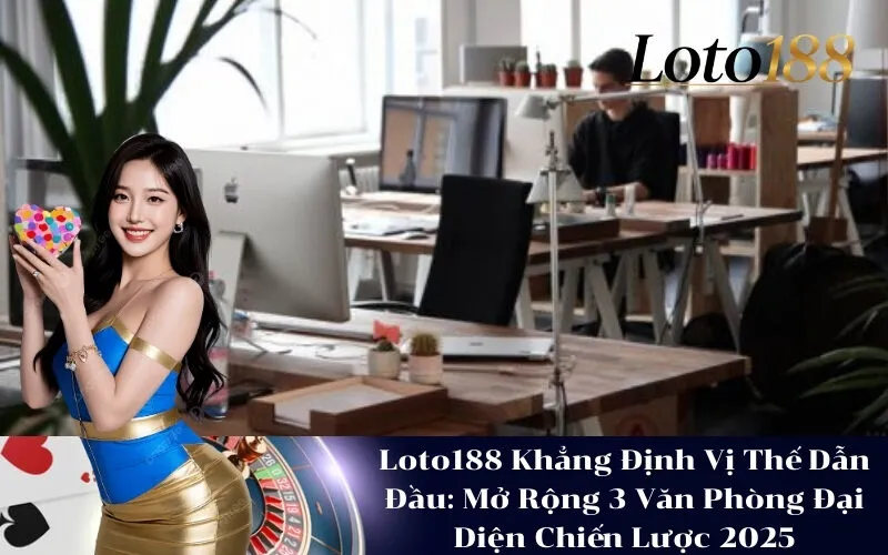 Loto188 Khẳng Định Vị Thế Dẫn Đầu Mở Rộng 3 Văn Phòng Đại Diện Chiến Lược 2025