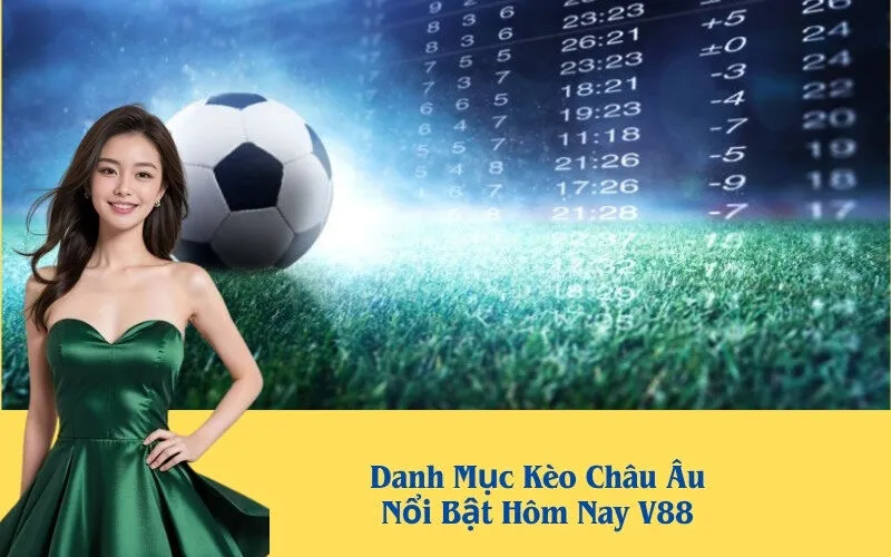 Danh Mục Kèo Châu Âu Nổi Bật Hôm Nay V88