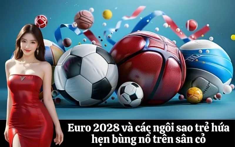 Euro 2028 và các ngôi sao trẻ hứa hẹn bùng nổ trên sân cỏ