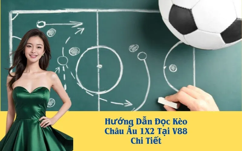 Hướng Dẫn Đọc Kèo Châu Âu 1X2 Tại V88 Chi Tiết